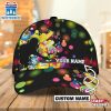 Custom Name Dj Color Baseball Cap Gift For Adults