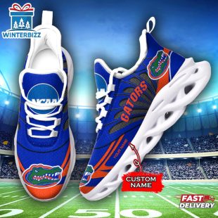 Custom Name Florida Gators Team Sport Max Soul Shoes For Fans