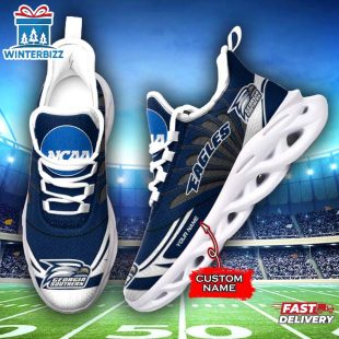 Custom Name Georgia Southern Eagles Team Sport Max Soul Shoes For Fans