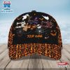 Custom Name Ghost Halloween Baseball Cap Gift For Adults