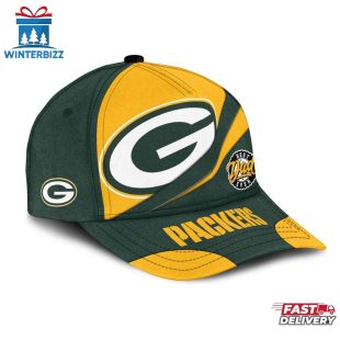 Custom Name Green Bay Packers Classic Baseball Cap Gift For Father's Day