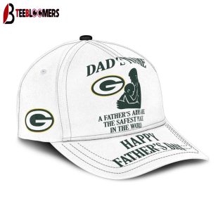 Custom Name Green Bay Packers Father's Arms Father's Day Classic Baseball Cap