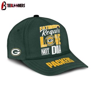 Custom Name Green Bay Packers STEP FATHER Classic Baseball Cap Gift For Father's Day