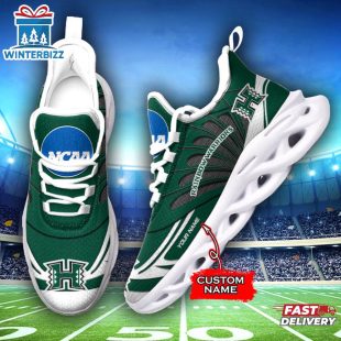 Custom Name Hawaii Rainbow Warriors Team Sport Max Soul Shoes For Fans
