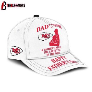 Custom Name Kansas City Chiefs Father's Arms Father's Day Classic Baseball Cap