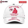 Custom Name Kansas City Chiefs Father's Arms Father's Day Classic Baseball Cap