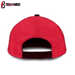 Custom Name Kansas City Chiefs STEP FATHER Classic Baseball Cap Gift For Father's Day