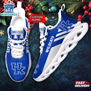 Custom Name Kentucky Wildcats Team Max Soul Shoes For Fans