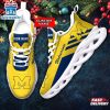 Custom Name Michigan Wolverines Team Max Soul Shoes For Fans