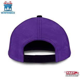 Custom Name Minnesota Vikings #1 Dad Father's Day Classic Baseball Cap