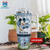 Custom Name North Carolina Tar Heels NCAA Mickey Mouse Tumbler 40Oz Handle