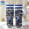 Custom Name North Melbourne AFL Mascot Tumbler 40Oz Handle