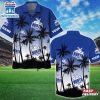 Custom Name North Melbourne AFL Tree Pattern Hawaiian Shirts