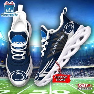 Custom Name Penn State Nittany Lions Team Sport Max Soul Shoes For Fans