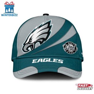 Custom Name Philadelphia Eagles Classic Baseball Cap Gift For Father's Day
