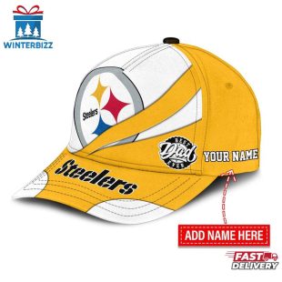 Custom Name Pittsburgh Steelers Classic Baseball Cap Gift For Father's Day