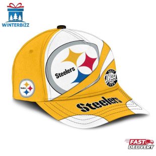 Custom Name Pittsburgh Steelers Classic Baseball Cap Gift For Father's Day