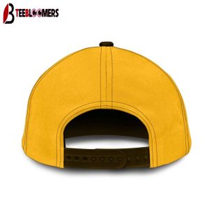 Custom Name Pittsburgh Steelers STEP FATHER Classic Baseball Cap Gift For Father's Day