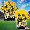 Custom Name Richmond AFL Tree Pattern Hawaiian Shirts