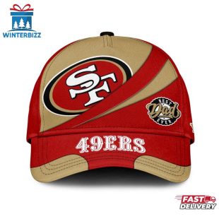 Custom Name San Francisco 49ers Classic Baseball Cap Gift For Father's Day