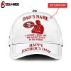 Custom Name San Francisco 49ers Father's Arms Father's Day Classic Baseball Cap