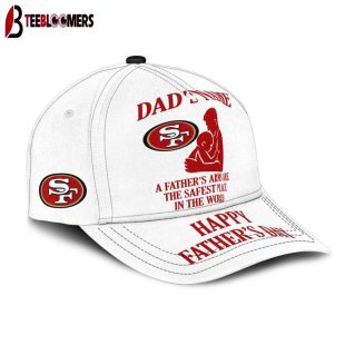 Custom Name San Francisco 49ers Father's Arms Father's Day Classic Baseball Cap