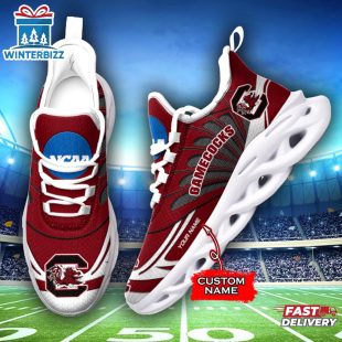Custom Name South Carolina Gamecocks Team Sport Max Soul Shoes For Fans