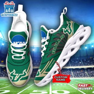 Custom Name South Florida Bulls Team Sport Max Soul Shoes For Fans