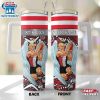 Custom Name St Kilda AFL Mascot Tumbler 40Oz Handle