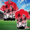 Custom Name St Kilda AFL Tree Pattern Hawaiian Shirts