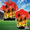 Custom Name Suns AFL Tree Pattern Hawaiian Shirts