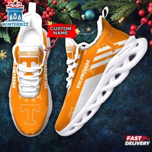 Custom Name Tennessee Volunteers Team Max Soul Shoes For Fans