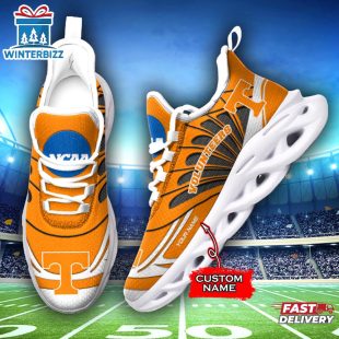 Custom Name Tennessee Volunteers Team Sport Max Soul Shoes For Fans