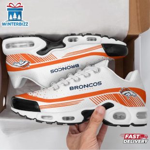 Denver Broncos Stripe Pattern Air Max Plus Shoes
