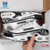 Las Vegas Raiders Stripe Pattern Air Max Plus Shoes