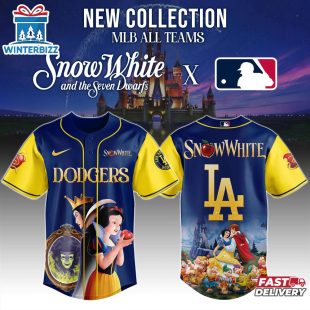 Los Angeles Dodgers MLB x Snow White Baseball Jersey Shirt