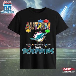 Miami Dolphins Autism Classic Unisex T-Shirt