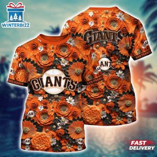 MLB San Francisco Giants Game Changer 3D T-Shirt For Fans