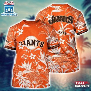 MLB San Francisco Giants Island Adventure 3D T-Shirt For Fans