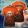 MLB San Francisco Giants Paradise Bloom 3D T-Shirt For Fans
