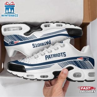 New England Patriots Stripe Pattern Air Max Plus Shoes