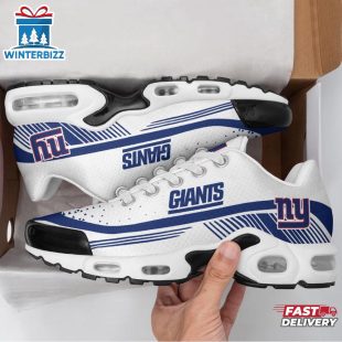 New York Giants Stripe Pattern Air Max Plus Shoes