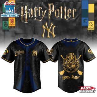 New York Yankees MLB x Harry Potter Night Baseball Jerseys For Fan