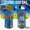 New York Yankees MLB x Scooby Doo Cartoon Baseball Jersey Shirt