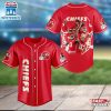 NFL Kansas City Chiefs Super Bowl LIX Champions Baseball Jersey