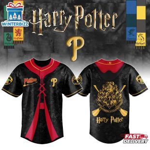 Philadelphia Phillies MLB x Harry Potter Night Baseball Jerseys For Fan
