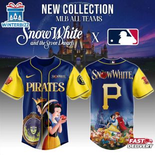 Pittsburgh Pirates MLB x Snow White Baseball Jersey Shirt