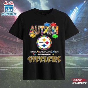 Pittsburgh Steelers Autism Classic Unisex T-Shirt