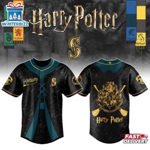 Seattle Mariners MLB x Harry Potter Night Baseball Jerseys For Fan