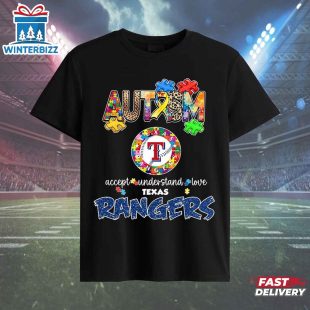 Texas Rangers Autism Classic Unisex T-Shirt